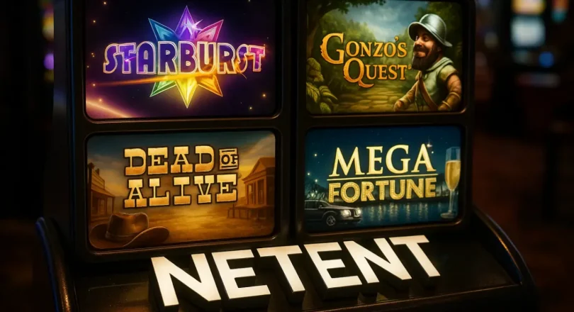 NetEnt: культовые слоты и проверенные хиты провайдера